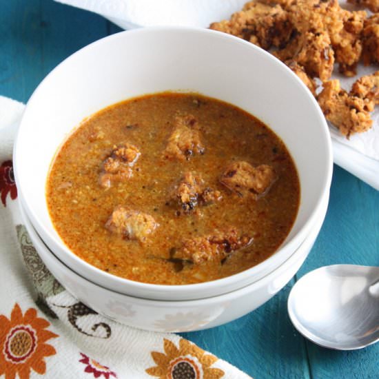 Pakoda Kuzhambu - Recipe photo by sandhiya