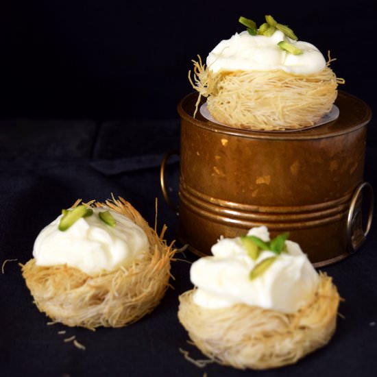 Knefeh Bites - Recipe photo by Rous Sweet Corner