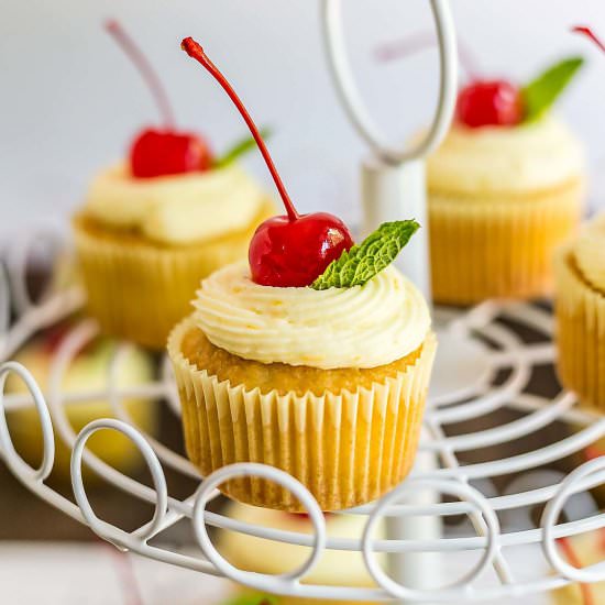 Mai Tai Cupcakes - Recipe photo by Thelifejolie