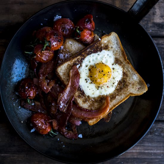 Duck Fat Egg Toastie - Recipe photo by heinstirred