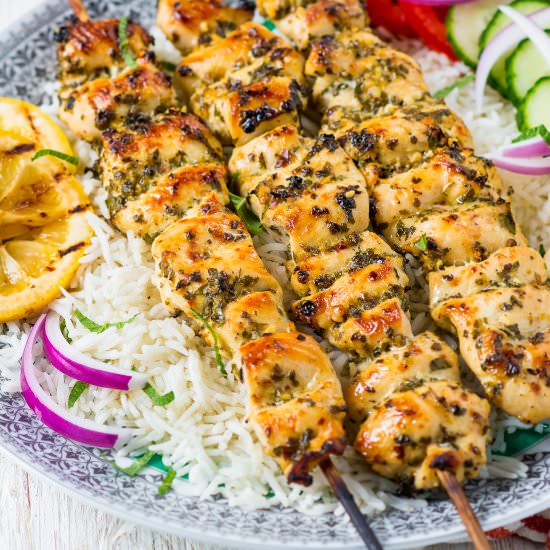 Chicken Souvlaki - Recipe photo by ChefDeHome