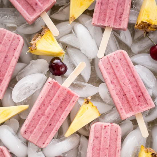 Post Workout Smoothie Popsicles - Recipe photo by foxandbriar