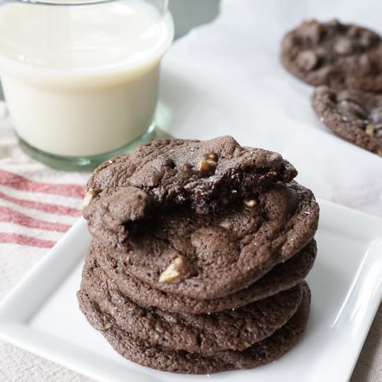 Bad Day Chocolate Cookies - Recipe photo by bakinginblackandwhite