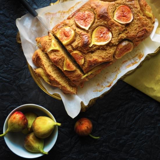 Healthy Fig Loaf - Recipe photo by foodcow