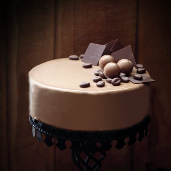 Amaretto coffee layer cake - Recipe photo by Eva Toneva