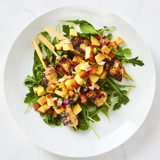 Grilled Chicken Skewers - Recipe photo by BiteMeMore