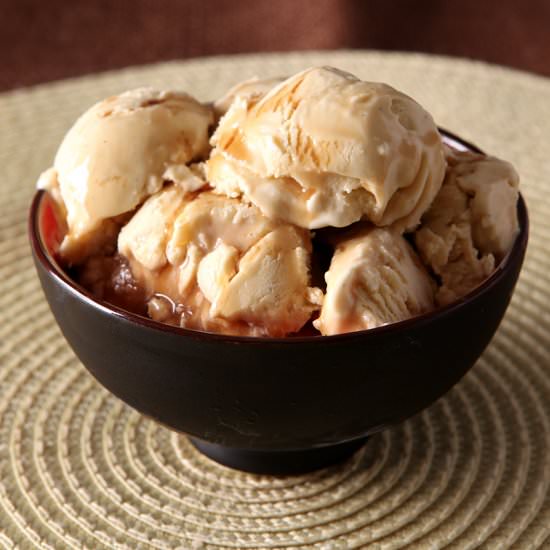 Butterbeer Ice Cream For Grown-Ups - Recipe photo by browniebites