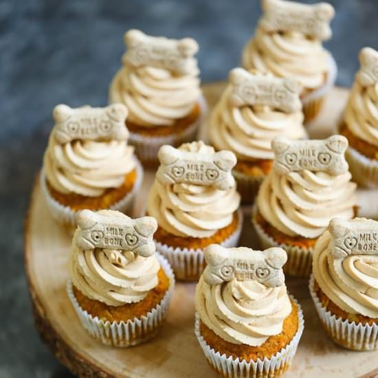 Peanut Butter Pupcakes - Recipe photo by damndelicious