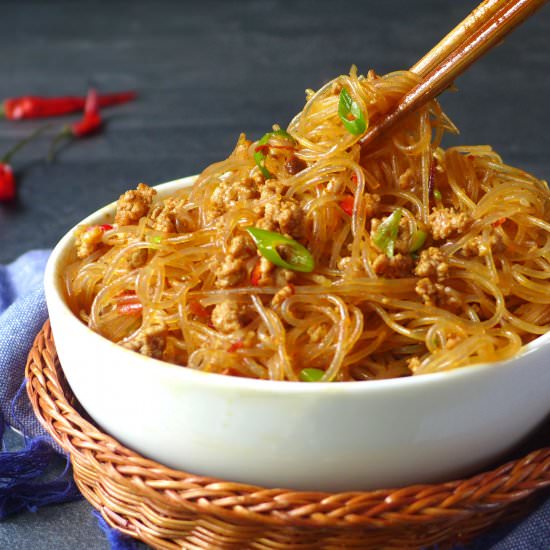 Spicy Vermicelli Stir-Fry - Recipe photo by Red House Spice