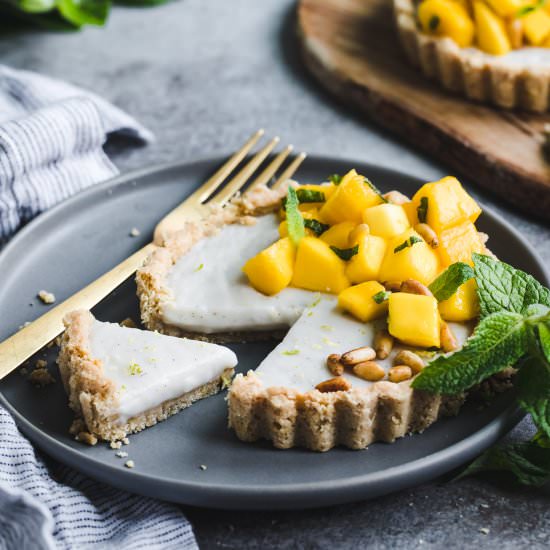 Mint Mango Haupia Tarts - Recipe photo by snixykitchen