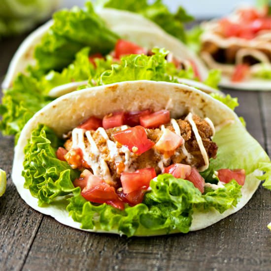 Fried Chicken Tacos - Recipe photo by certifiedpastryaficionado