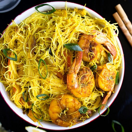 Singapore Noodles - Recipe photo by nishkitchen