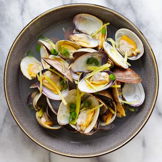 Ginger and Clam Soup - Recipe photo by rasamalaysia