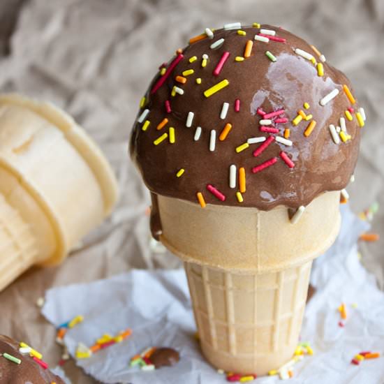 2 Ingredient Chocolate Ice Cream - Recipe photo by Cakewhiz