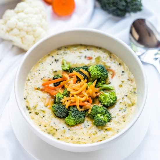 Broccoli Cheese Soup - Recipe photo by How Daily