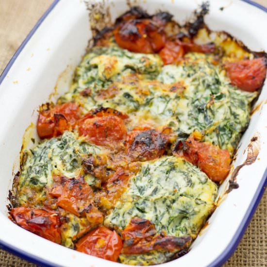 Ricotta and Spinach Gnudi Bake - Recipe photo by TheCookReport
