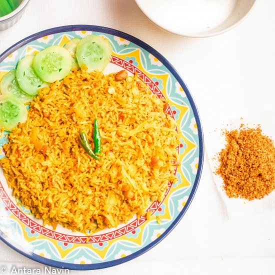 Indian Spice Cabbage Fried Rice - Recipe photo by dimpieekitchen