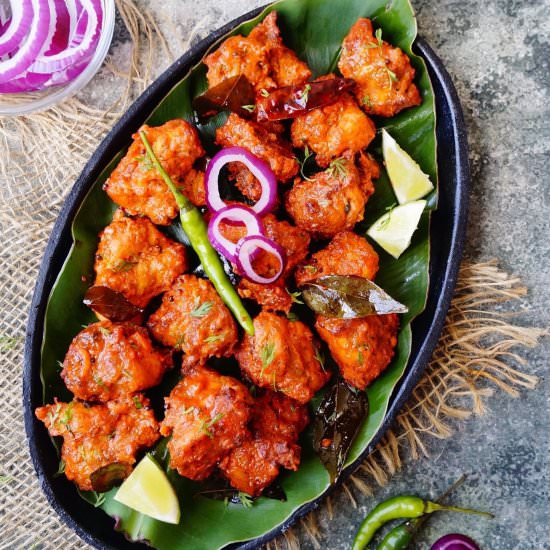 Chicken 65 (Baked Version) - Recipe photo by Aromatic Essence