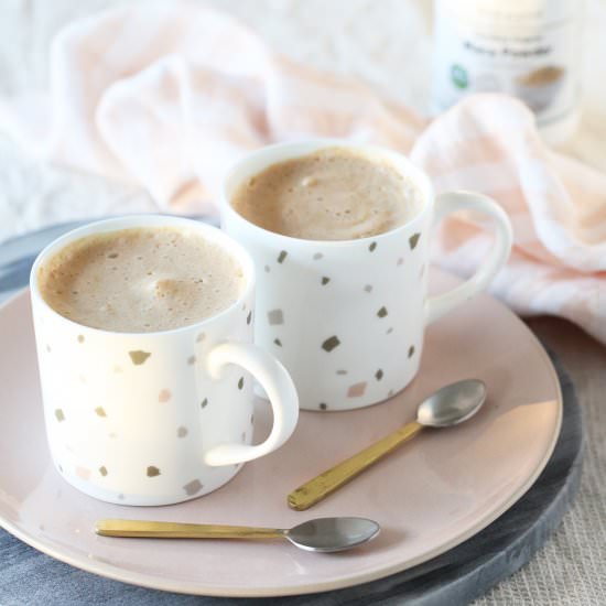 Caramel Maca Lattes - Recipe photo by begoodorganics