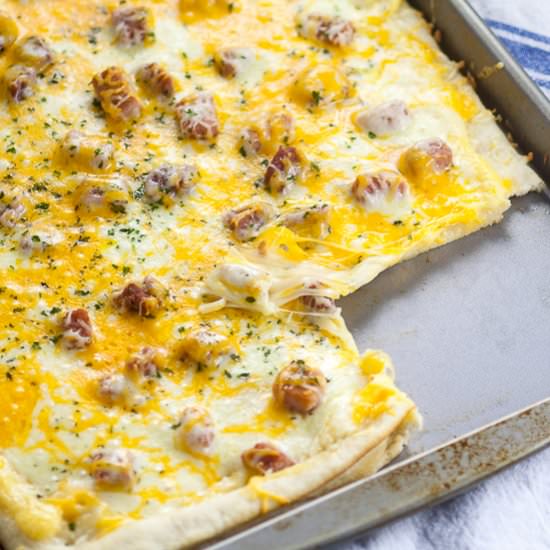 Ham and Cheese Pizza - Recipe photo by thegraciouswife