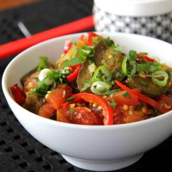 Eggplant Claypot - Recipe photo by CompassandFork