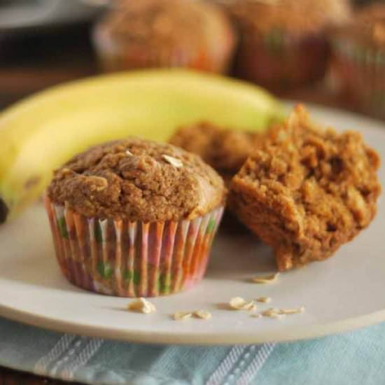 Healthy Banana Coconut Muffins - Recipe photo by Simpegreenmoms