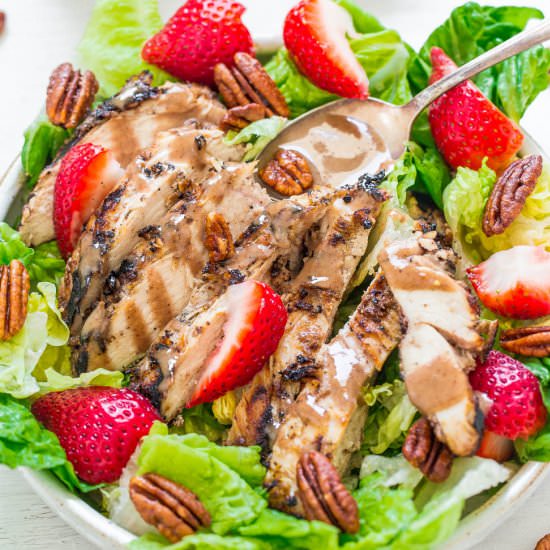 Strawberry Pecan Chicken Salad - Recipe photo by Averie
