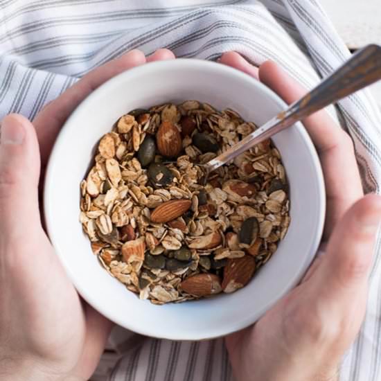 Toasted Muesli - Recipe photo by crumbkitchen
