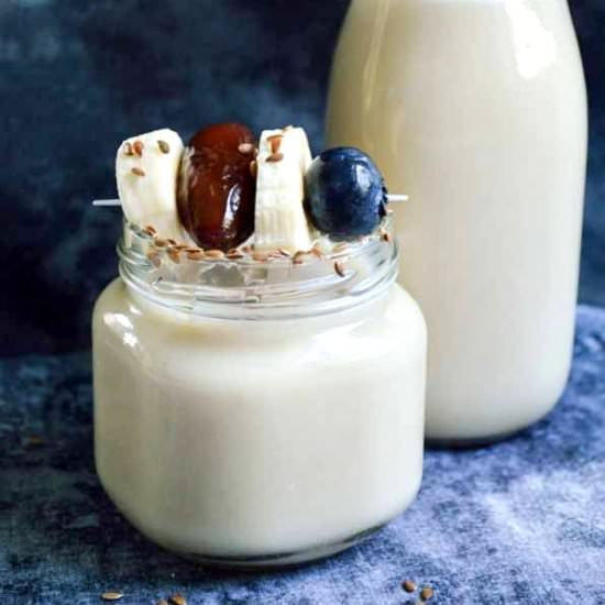 Homemade Flaxseed Milk Walnut Milk - Recipe photo by Mydaintysoulcurry