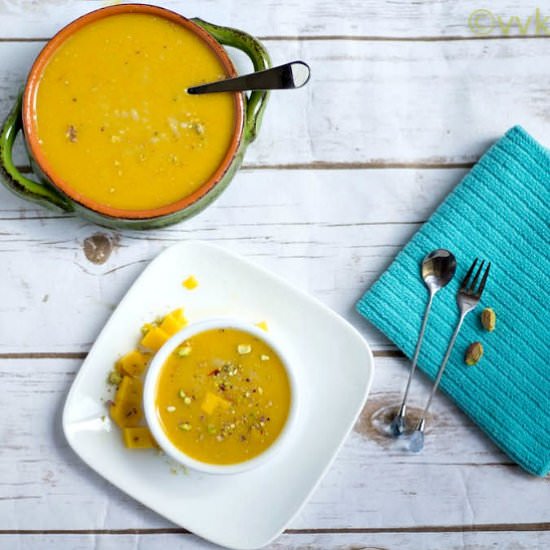 Vegan Mango Phirni - Recipe photo by srividhya