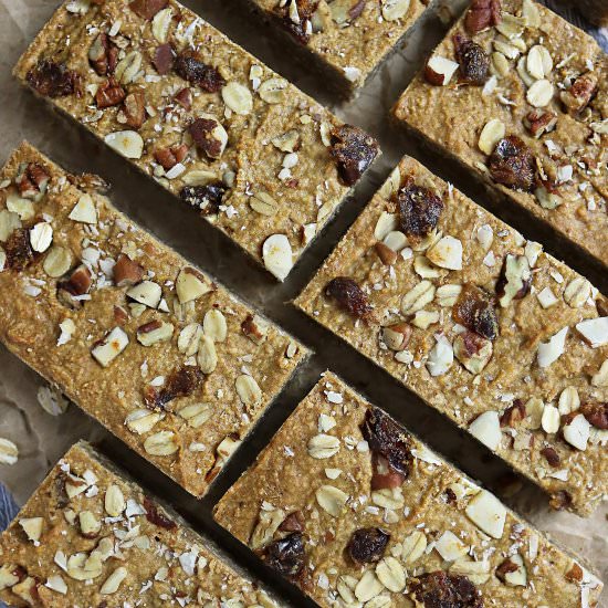 Simply Nutty Bars - Recipe photo by SavorySpin