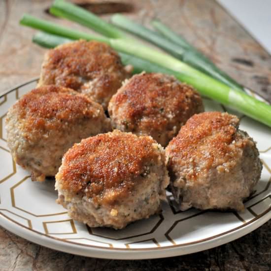 Turkey and Pork Patties (Kotleti) - Recipe photo by mydeliciousmeals.com
