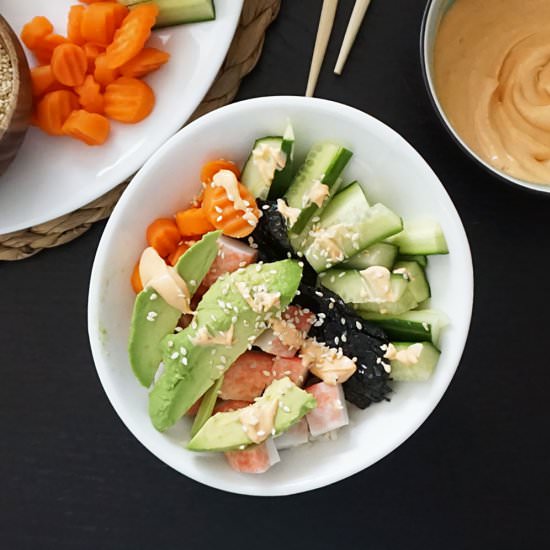 California Roll Bowl - Recipe photo by bijouxandbits