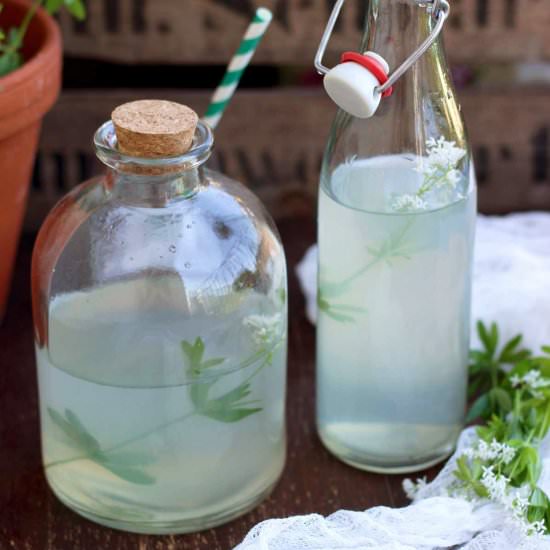 Healthy Sweet Woodruff Lemonade - Recipe photo by HappyKitchen.Rocks