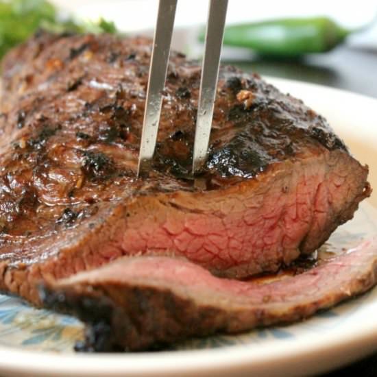 Balsamic Jalapeño Grilled Tri Tip - Recipe photo by mama_maggies_kitchen