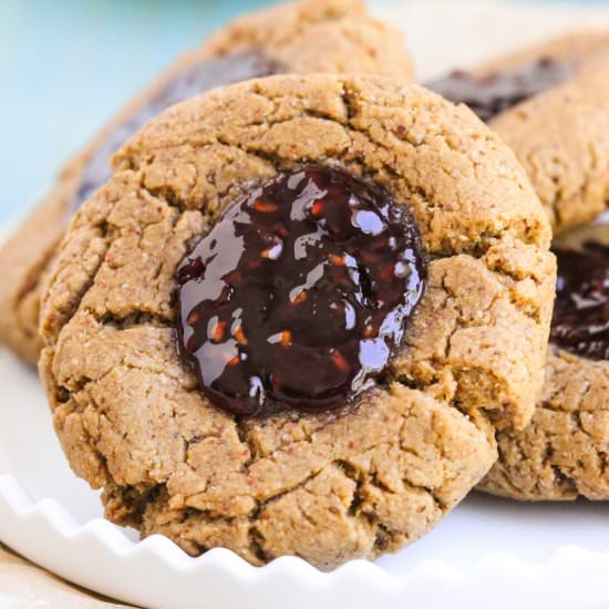 Gluten Free Thumbprint Cookies - Recipe photo by dessertswithbenefits