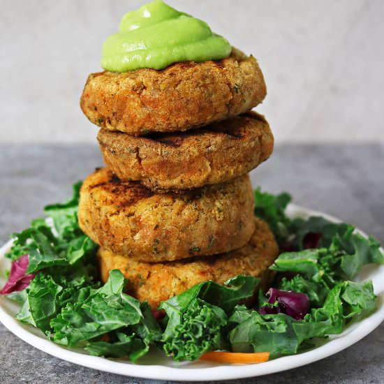 Easy Lentil Potato Patties - Recipe photo by SavorySpin