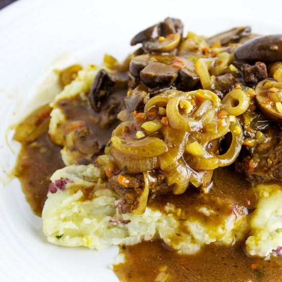 Smothered Cube Steak - Recipe photo by seductioninkitchen