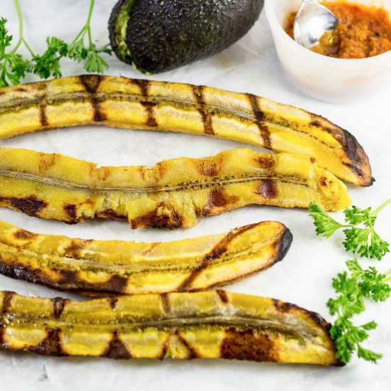 Grilled Plantains - Recipe photo by Precious Core