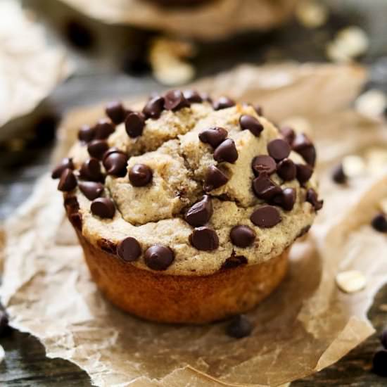 Easy Vegan Protein Muffins - Recipe photo by Vegan Huggs