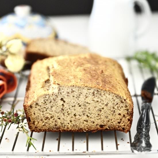 Nut Free Paleo Bread - Recipe photo by Pure and Simple Nourishment