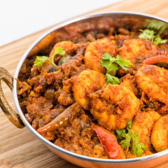 Spicy Prawns Masala (Andhra Style) - Recipe photo by meemiskitchen