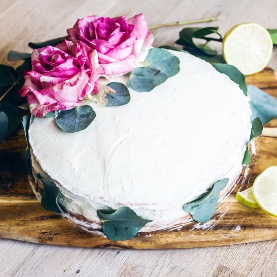 White Chocolate Mousse Cake - Recipe photo by Caroline_Vass