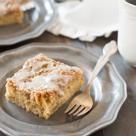 Banana Crumb Cake - Recipe photo by Kristine Underwood