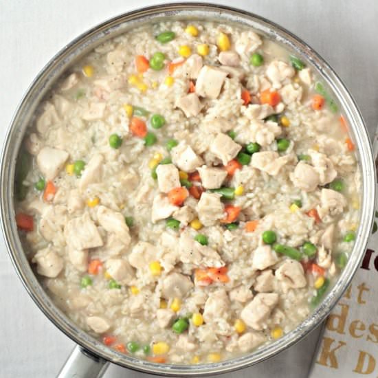 Chicken Rice Vegetable One Pan Meal - Recipe photo by mindyscookingobsession