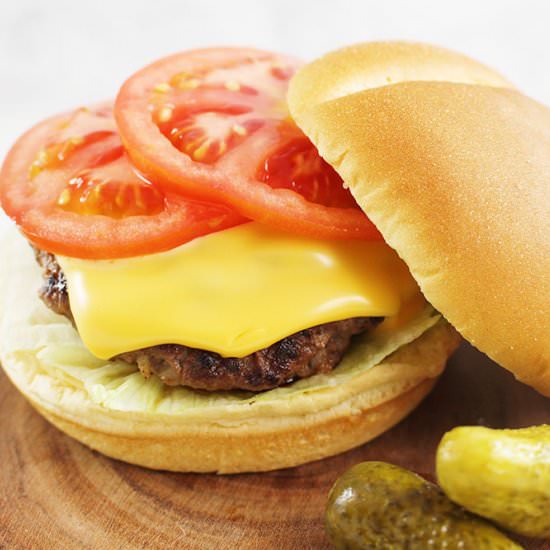 The Best Burger - Recipe photo by Savvy in the Kitchen