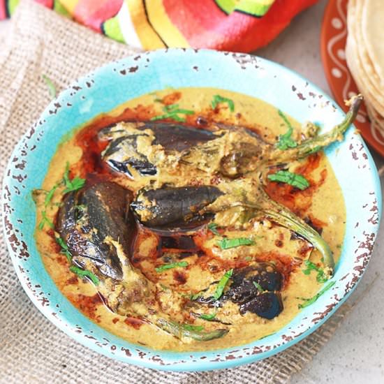 Baingan Ka Salan / Bagara Baingan - Recipe photo by cookingcarnival