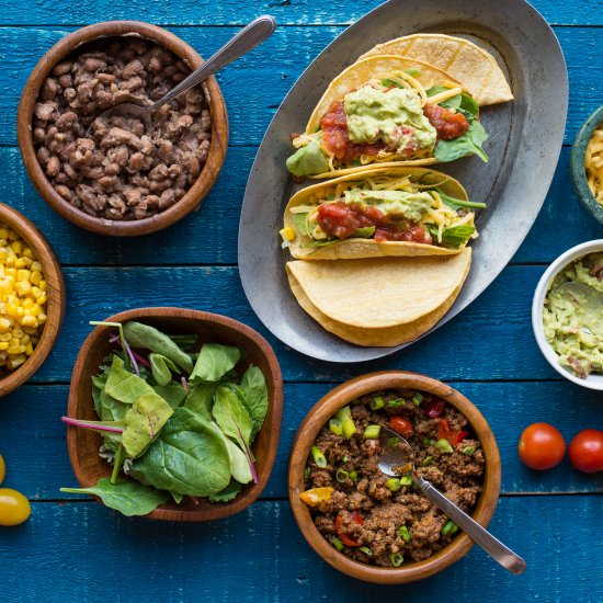 Taco Party Bufffet - Recipe photo by glutenfreeteen