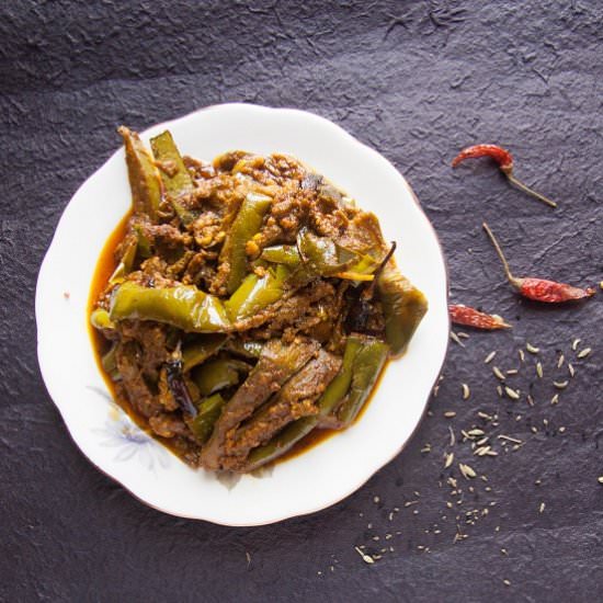 Hare Baingan Ka Jhukka Recipe - Recipe photo by Puja