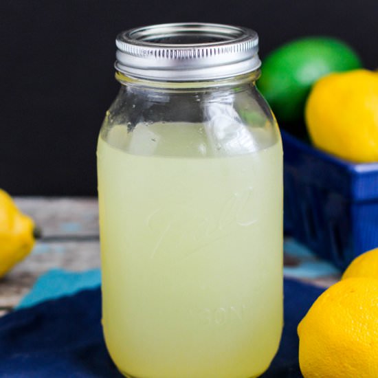 Homemade Sour Mix - Recipe photo by anerdcooks